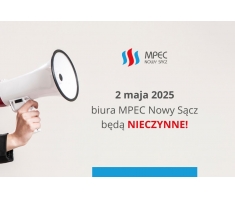 2 maja biura MPEC będą nieczynne