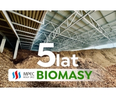 Mija 5 lat od pierwszej dostawy biomasy do MPEC Nowy Sącz! 